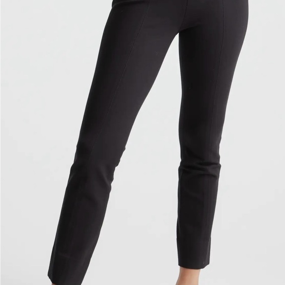 NWT QUINCE ULTA STRETCH PONTE ANLE PANTS SIZE SMALL COLOR BLACK. - Picture 13 of 13